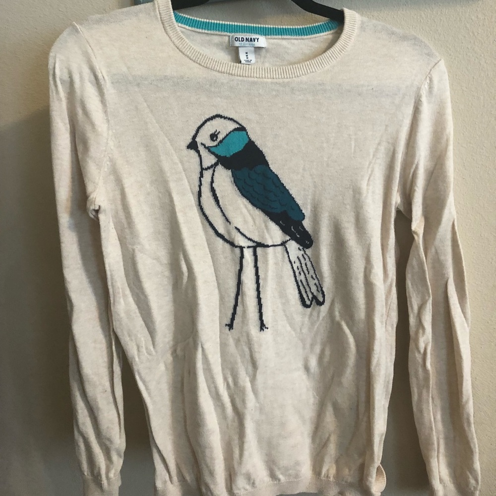 Old navy bird sweater